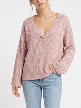 NWT Sadie & Sage V Neck Sweater